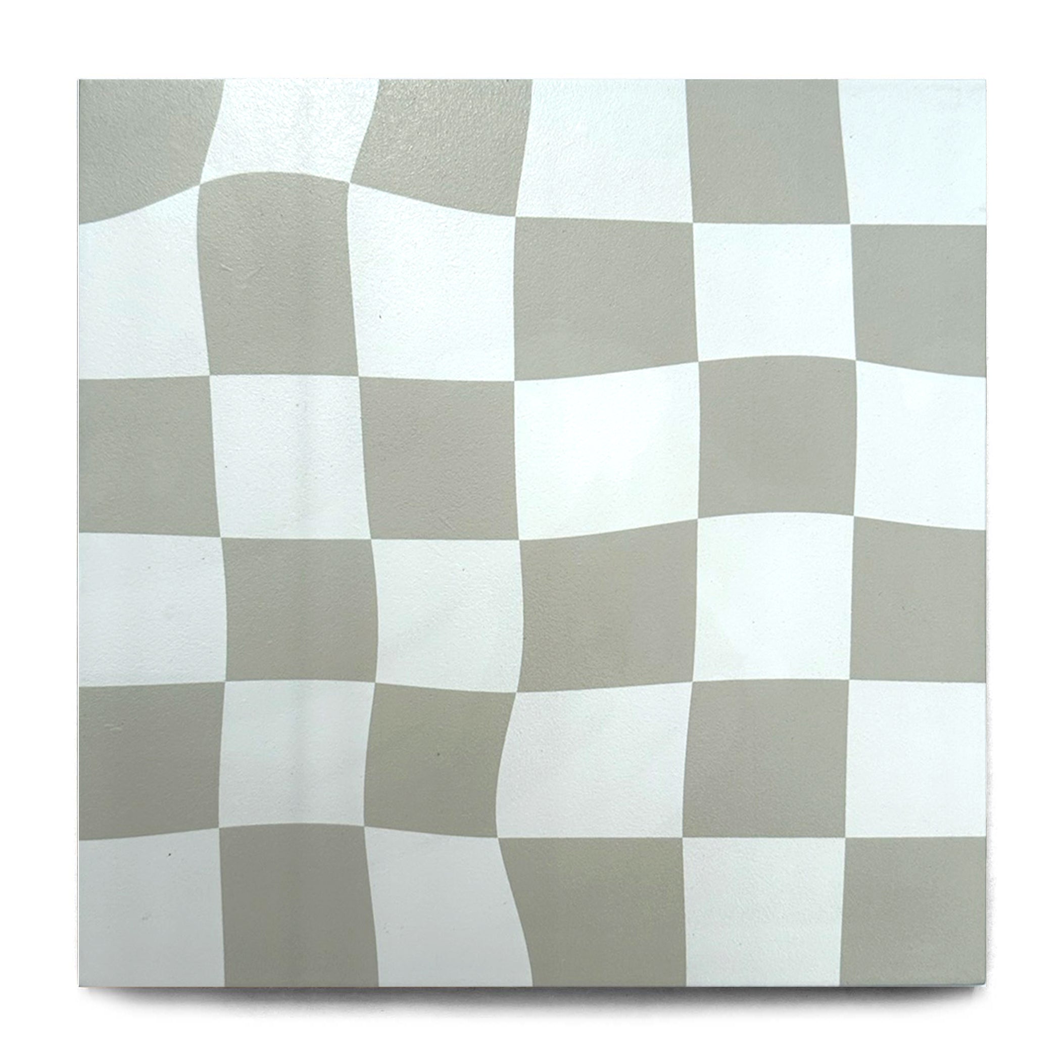 SECONDS | 12"x 12" Warped Check in Hubba Hideout