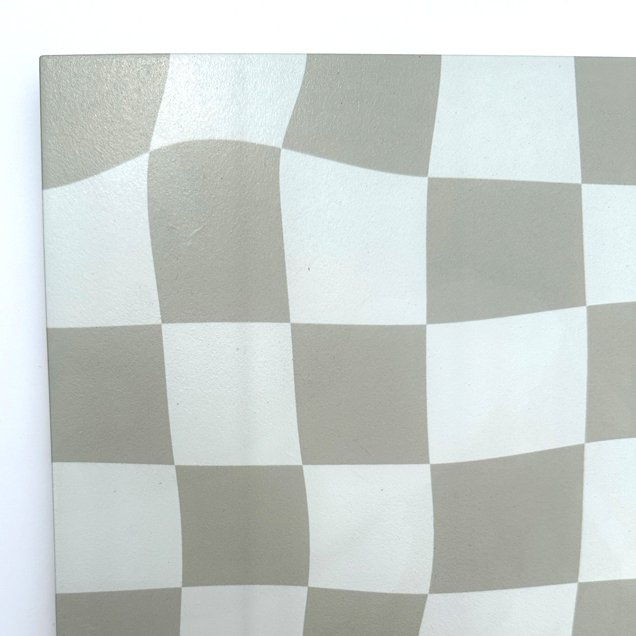 SECONDS | 12"x 12" Warped Check in Hubba Hideout