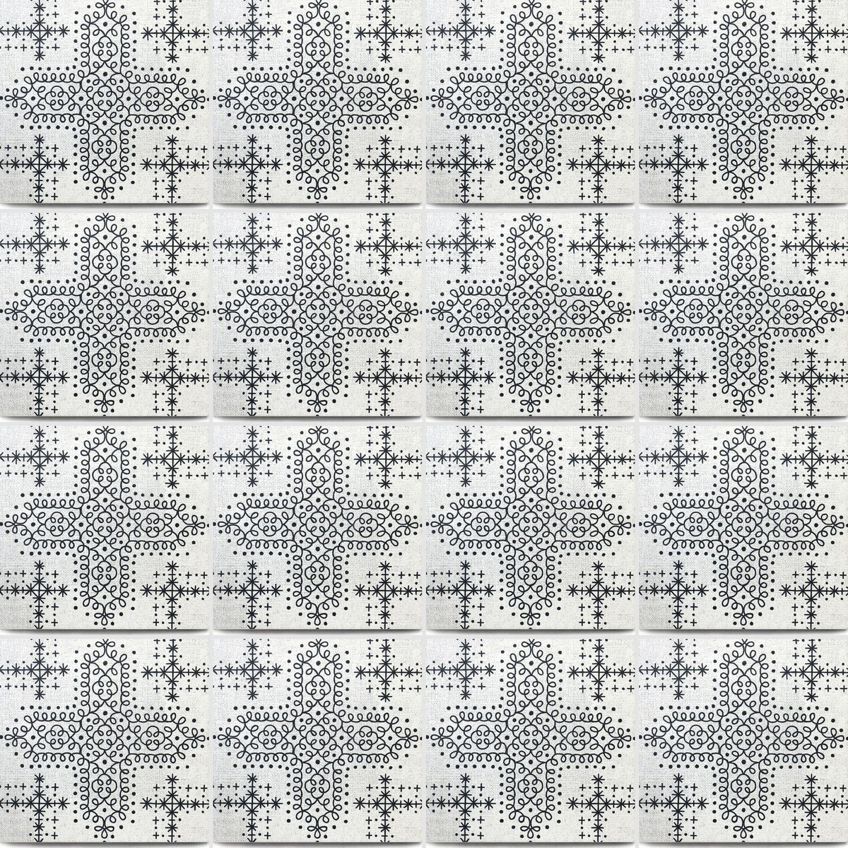 Reina | Pomegranate in Ink, Cross Field pattern
