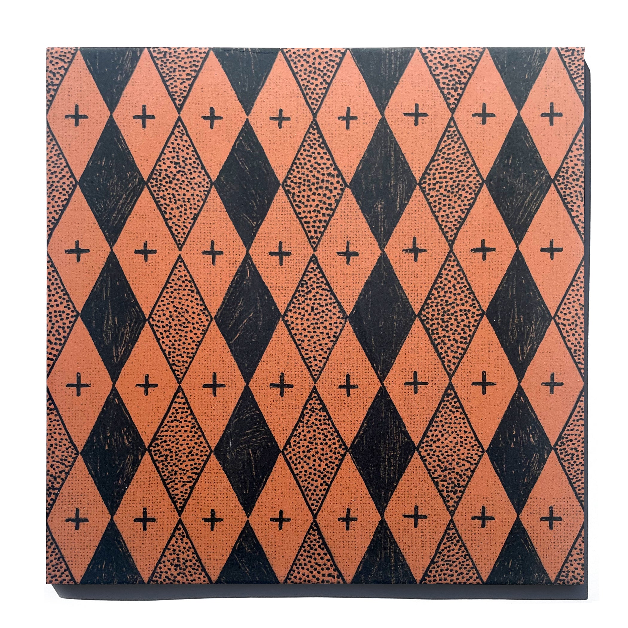 SECONDS | 12"x12" Dancing Ghost in Rampart Rust