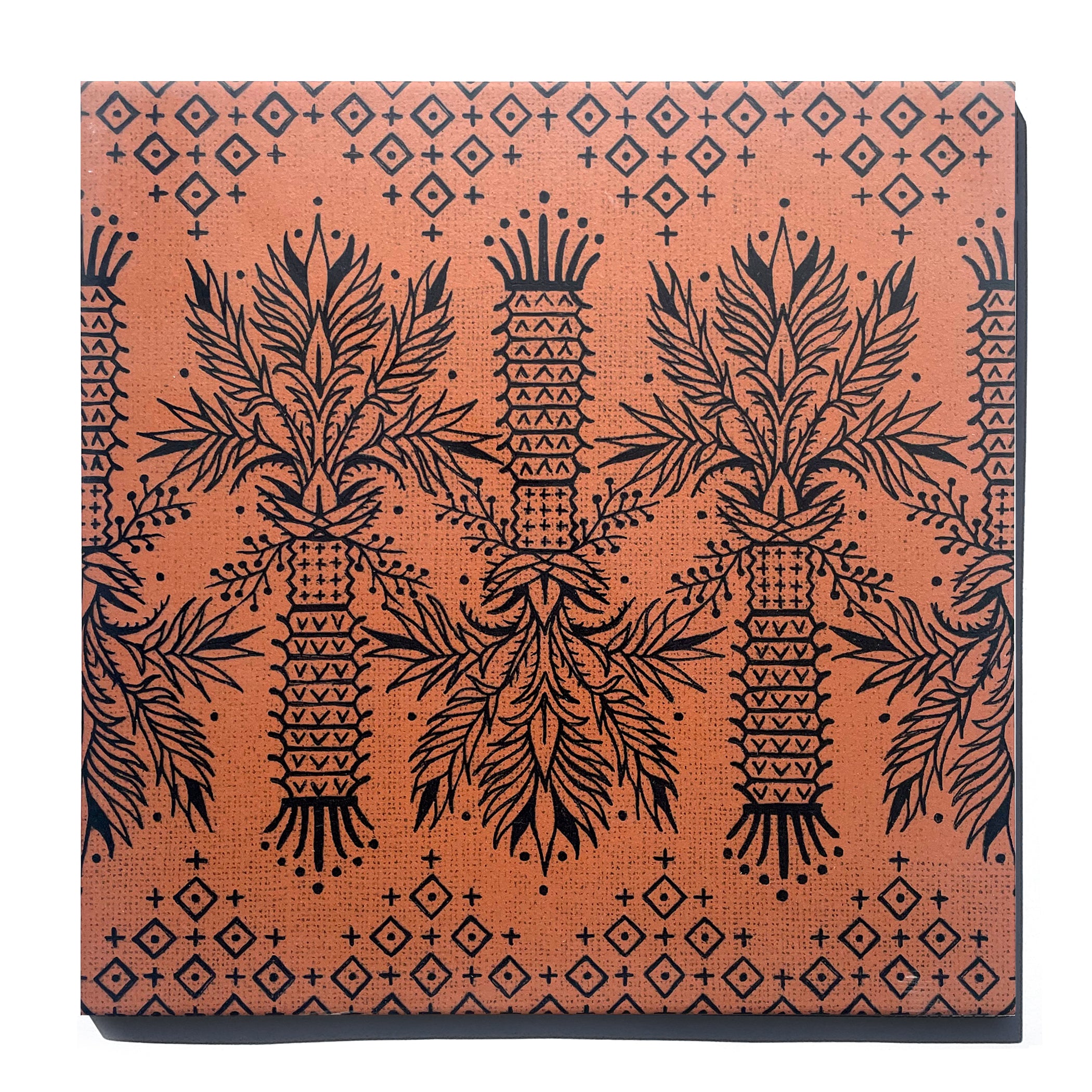 SECONDS | 12"x12" Endless Paradise in Rampart Rust